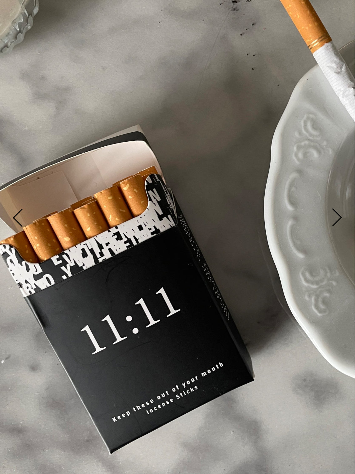 PREORDER* CIGARETTE INCENSE PACK – Goldenhour Goods