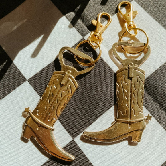 KEYCHAIN - COWBOY BOOT BOTTLE OPENER