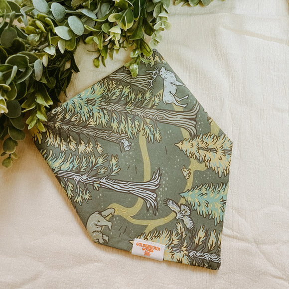 MUSTARD BEETLE COLLAB - BANDANA - REDWOODS